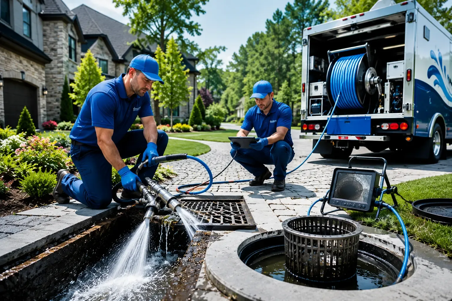 Local outdoor drain cleaning professionals in Mapleville, RI